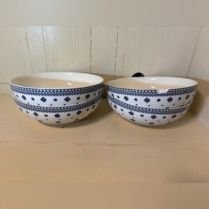 Dutch Design Collection set of 4 bowls.